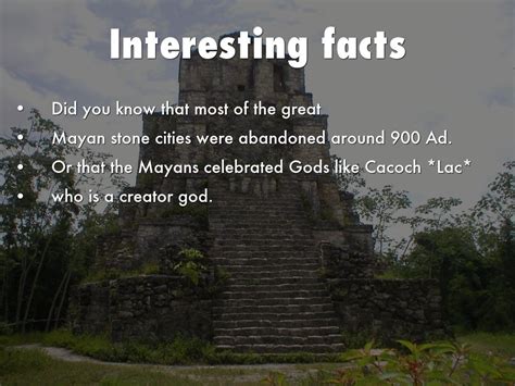Facts About Ancient Mayan Civilization Some Interesting Facts Images