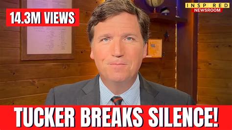 Breaking Tucker Carlson Breaks Silence After Leaving Fox Banking