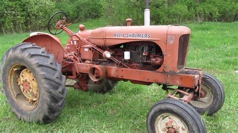 Allis Chalmers Wd 45 Tractor Youtube
