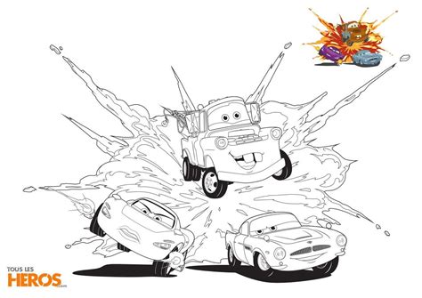 Coloriages Cars à Imprimer Gratuitement Sur Le Blog De Tous Les Héros