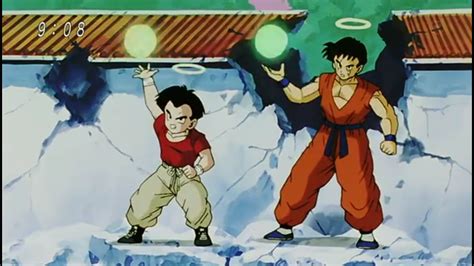 Maybe you would like to learn more about one of these? Image - Krillin & Yamcha VS. Kid Buu on the Grand Kai ...