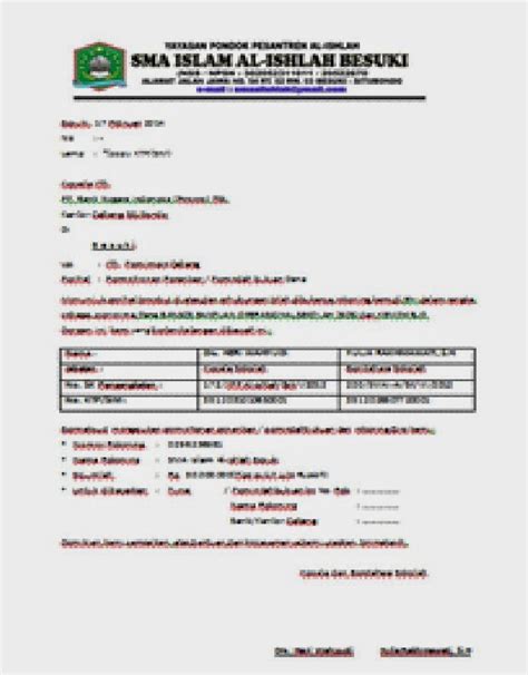 Read more on this here. Orang Kembangsari Panggeng: Contoh surat penarikan dana BOS di BNI