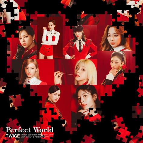 twice、japan 3rd album「perfect world」7月28日発売