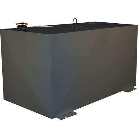 Better Built Steel Transfer Fuel Tank — 100 Gallon Rectangular Black