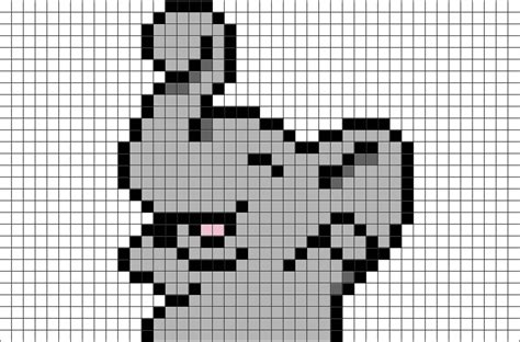 Baby Elephant Pixel Art Pixel Art Pixel Art Grid Minecraft Pixel Art
