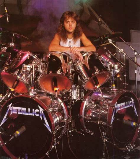Lars Ulrich My Favorite Drummer Of All Time With Images Metallica