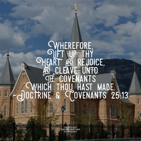Doctrine & Covenants 25:13 - Latter-day Saint Scripture of the Day