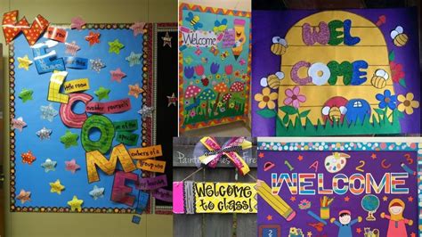 Pre School Welcome Board Decoration Ideawelcome Bulletin Board
