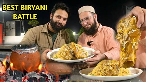 Desi Food Battles With Gripontrip Biryani Battle Beef Nalli Biryani Vs Matka Biryani Youtube