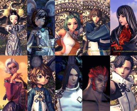 Julymartes Artbook Anyone Interested In Some Bns Npc Presets You Can
