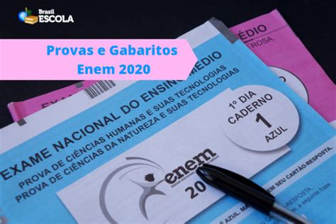 Conforme informações do inep, o resultado dessa edição. Enem 2020: gabaritos oficiais estão disponíveis - Brasil ...