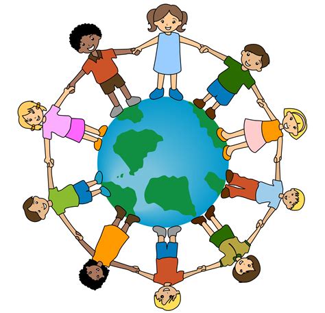 Kids Around The World Clipart - Cliparts.co