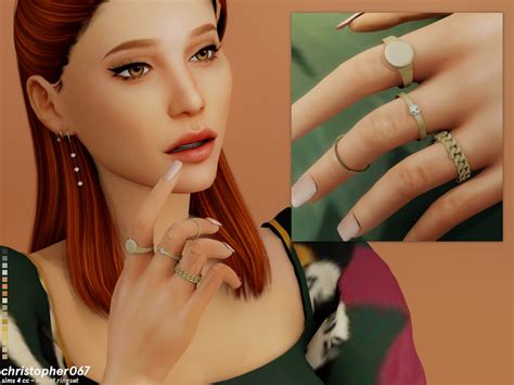 The Sims Resource Monet Rings Christopher067