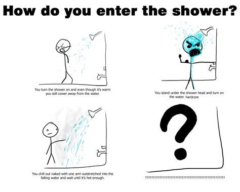 How Do You Shower Funny