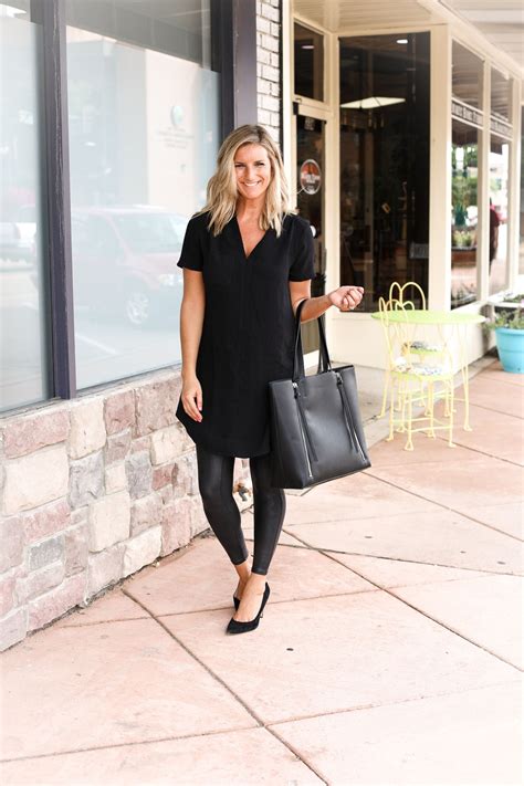 How To Style Faux Leather Leggings 3 Ways Work Casual Date Night
