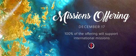 Missions Offering Red Village Church