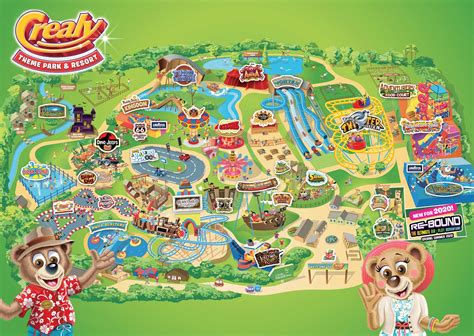 Get discounted deals on theme park admissions with instant confirmation when you book through klook! Map of Crealy Theme Park & Resort | Most rides in Devon