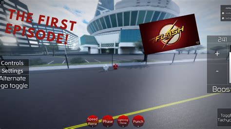 The Flash Ep 1 The Flash Earth Prime Roblox Ajc Games Youtube
