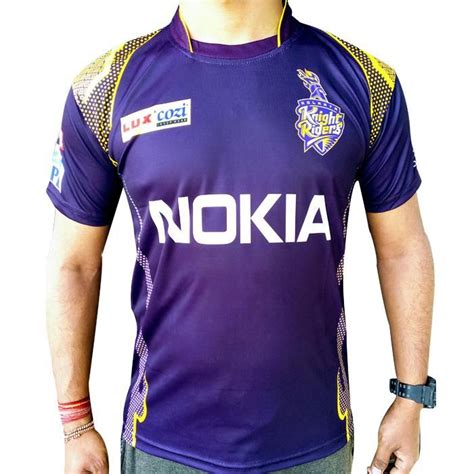 Kkr Kolkata Knight Riders Ipl Half Sleeve T Shirt Kolkata Knight