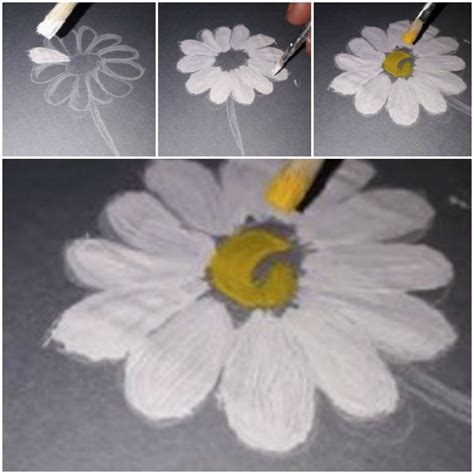 How To Paint Daisies In A Jar Step By Step The WHOot Daisy
