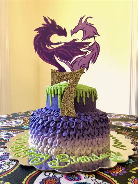 Disney Descendants Birthday Cake Birthday Cake Birthday Party