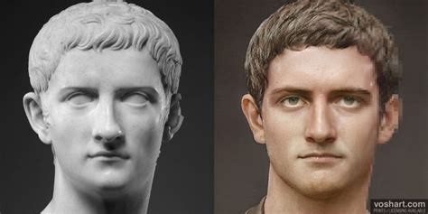Caligula Facial Reconstruction Of Met Portrait Illustration World