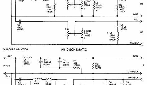 jbl 3110a crossover schematic