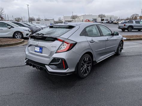Today's civic is available as a sedan and hatchback, with driver safety technology and other modern amenities. 2020 New Honda Civic Hatchback Sport Touring CVT at Honda ...
