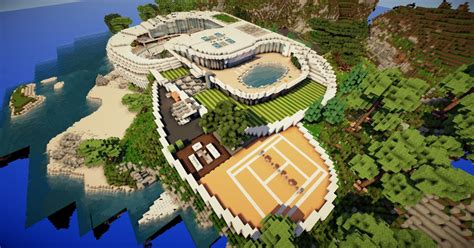 Modern Mansion Map Minecraft Snodh