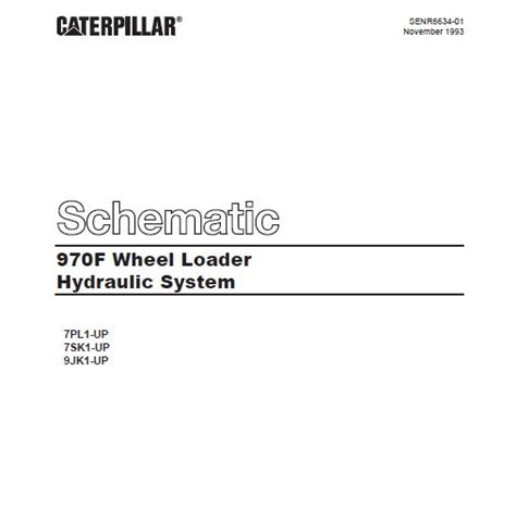 Cat 970f Wheel Loader Hydraulic System Schematic Manual Pdf Download