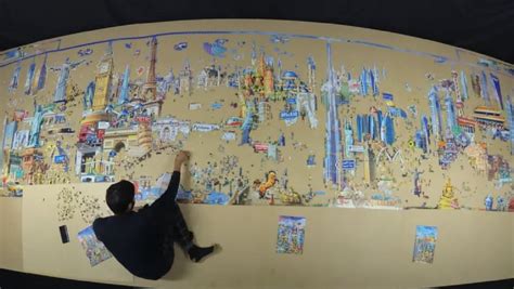 Just released in january 2018 is the new biggest jigsaw puzzle in the world created for educa borras in barcelona. Watch The World's Largest Jigsaw Puzzle Come Together ...