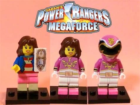 Lego Power Rangers Megaforce Pink By 0yakata On Deviantart