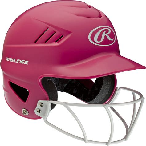 Rawlings Coolflovapor Osfm Softball Batting Helmet With Face Guard
