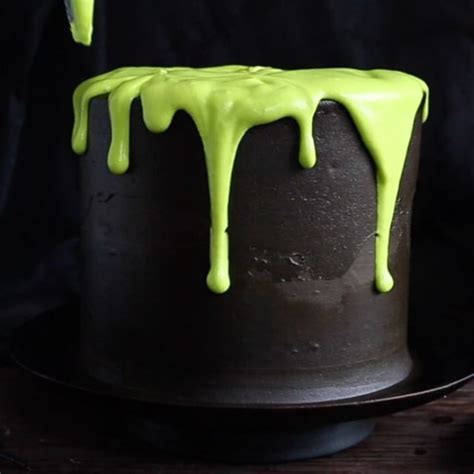 Slime Cake If We Have Our Halloween Party This Year This Will Be The