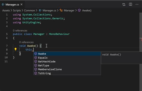 Unity3d Visual Studio Code Setup Vscode Intellisense Vscode Unity