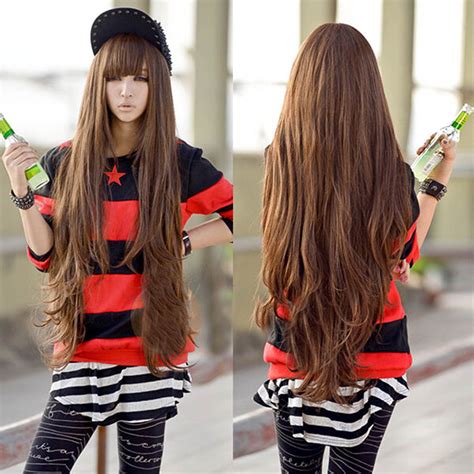 The 2015 series is a great place to pick up the series again, since. Women Fashion Beautiful Long Curly Wavy Hair Full Wigs ...