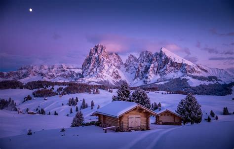 Winter Dolomites Wallpapers Wallpaper Cave