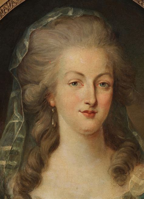 Portraits De Marie Antoinette Par Et Attribués à Jean Laurent Mosnier