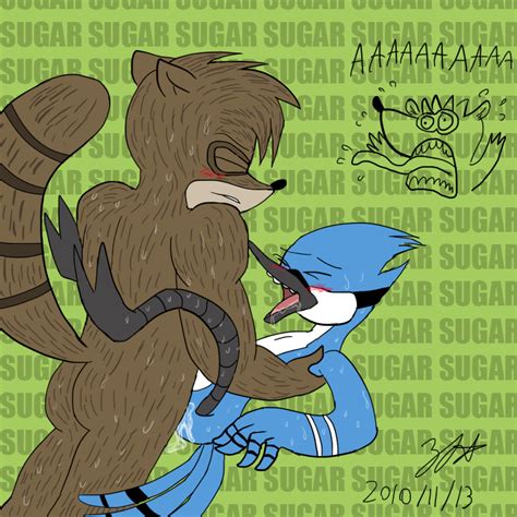 Rule 34 Don Male Male Only Mordecai Multiple Males Regular Show Rigby