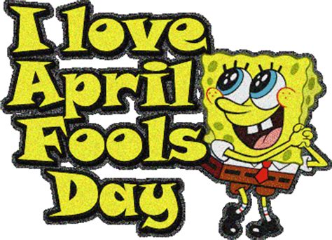 April fools' day—celebrated on april 1 each year—has been celebrated for several centuries by different cultures, though its exact origins remain a mystery. Spongebob I Love April Fools Day Glitter Picture