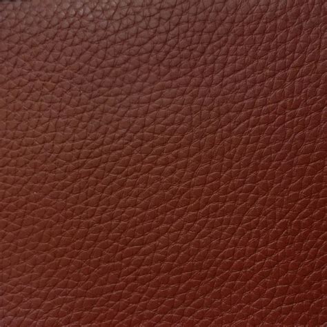 Burgundy 10 Mm Thickness Textured Pvc Faux Leather Vinyl Fabric 40