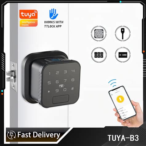 Tuya Smart Door Lock Ttlock Latch Wifi Electronic With Fingerprint Ic