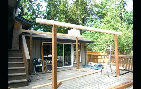 Deck Patio Covered Attached House How To Build Cover Must Watch Roof Your Own Porch Back Yard