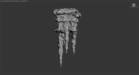 3d Model Low Poly Stalactite Cave Modular Pack A 2020 Vr Ar Low