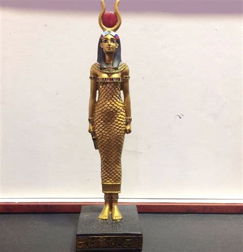 8 Isis Goddess Egyptian Statue Collectible Ancient Egypt Sculpture