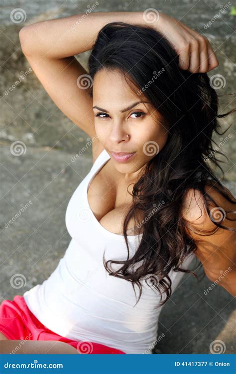 Beautiful Caucasian Woman Stock Image Image Of Head 41417377