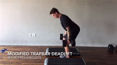 Modified Trapbar Deadlifts Youtube