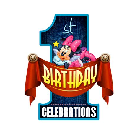 1st Birthday Celebrations Hd Png Logo Free Downloads Birthday Logo