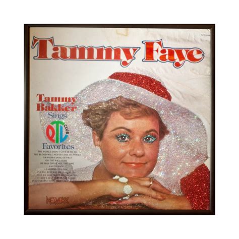 Glittered Tammy Faye Album Etsy