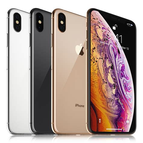 Apple Iphone Xs Max All Colors By Madmixx 3docean